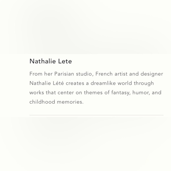 🆕 Anthropologie Nathalie Lete Marais Goblet SOLD OUT - Picture 2 of 6